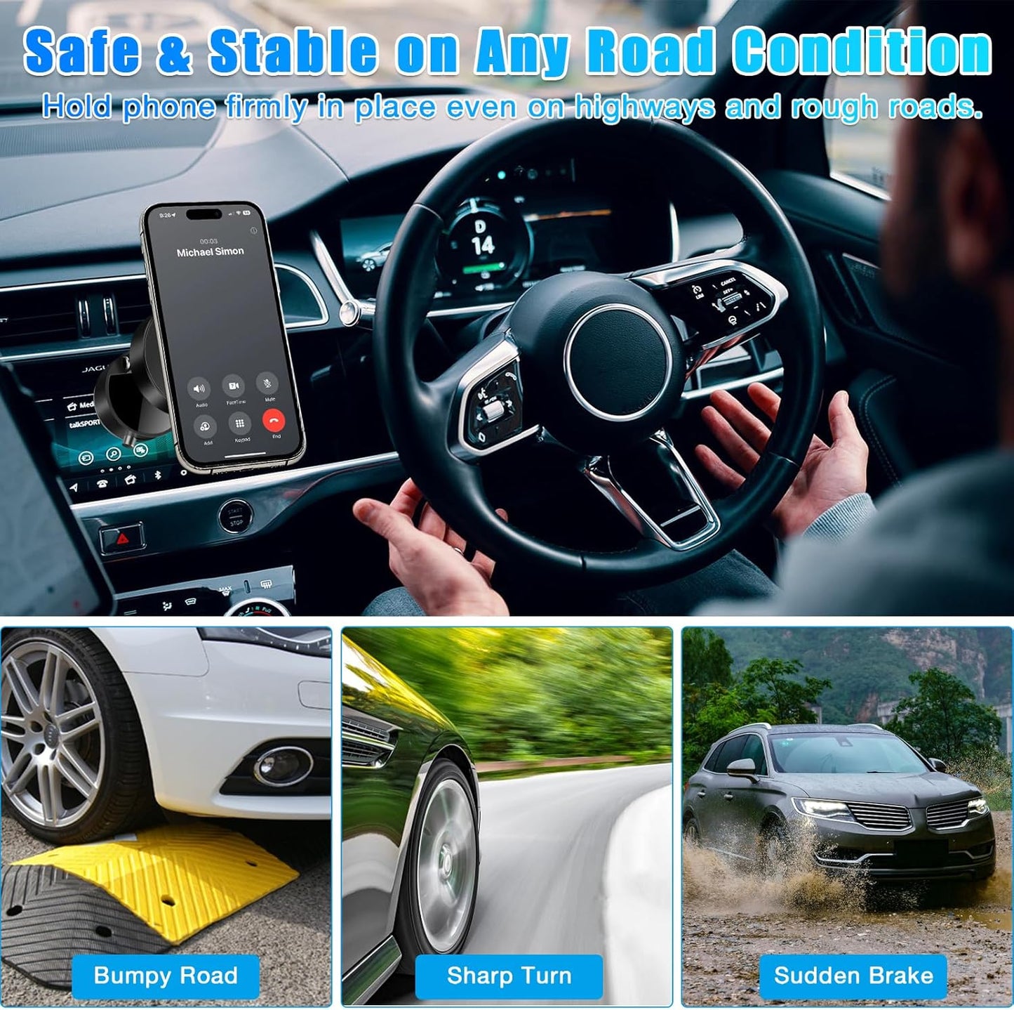 Grip XCEL™ ProFlex 360 – Precision-Mounted Universal Phone Holder