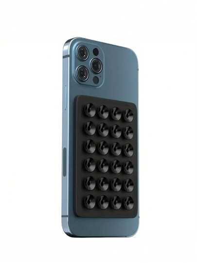Grip XCEL™ Universal Silicone Suction Phone Holder – Hands-Free, Anti-Slip Stand for Mirrors, Showers & More